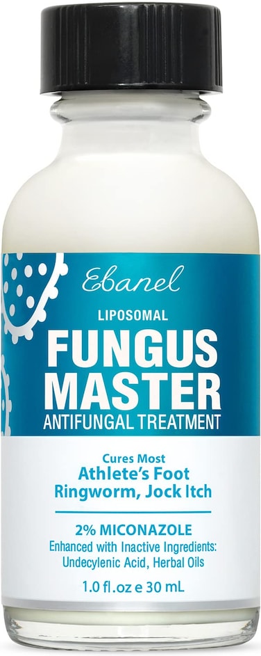 Ebanel Athletes Foot Fungus Treatment Extra Strength with Miconazole Undecylenic Acid Tea Tree Oil Manuka Oil Urea Herbal Remedies Antifungal Cream to Kill Fungi on Skin Lead to Nail Fungus