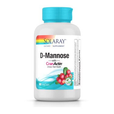 DMannose with CranActin Solaray 60 VCaps