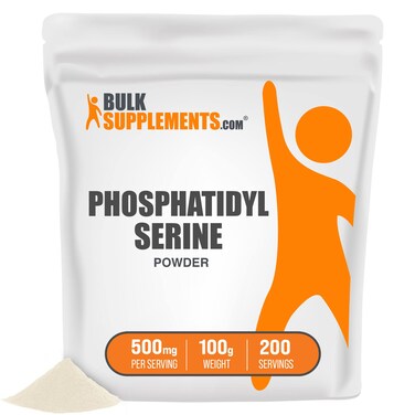 BulkSupplementscom Phosphatidylserine Powder  Phosphatidylserine Supplement Sourced from Soy Beans  300mg per Serving 60mg of Phosphatidylserine 100g 35 oz Pack of 1