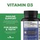 ForestLeaf Vitamin D3 10000IU  Bone Health and Immune Support  Small Easy to Swallow Capsules  NonGMO Gluten Free VIT D  VIT D3 Vitamin D Supplements for Women and Men 180 Count