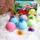 CF Natural Daily Cars Bath Bomb Gift Set with PullBack Cars Inside 6 Pack 7oz Huge Bath Bombs for Kids Organic Rich Foam and Strong Fizzie Bath Bombs for Chrildren