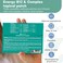 NUTRIPATCH Energy B12 Complex Topical PatchInfused with B1B2B3B12B9Biotinand Other Wellness IngredientsDesigned to give You a Boost 30Pack