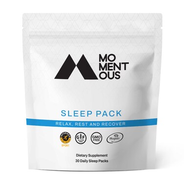 MomentousSleep Pack Magnesium LThreonate Apigenin  LTheanine 30 Servings