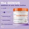 Genius Glow Potion AntiAging Supplement Acai Berry Powder  Beauty Supplements for Glowing Skin with Genius Mushrooms  AllinOne Wrinkle Fine Line Dark Spot Remover  Boosts Skin Repair