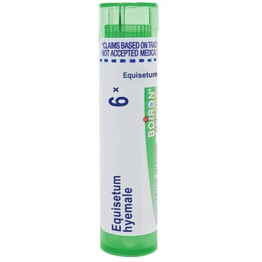 Boiron Equisetum Hyemale 6X Homeopathic Medicine for BedWetting  80 Pellets