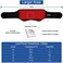 Red Light Therapy Belt Infrared Light Therapy Device with Partition Control and Remote Control to Decrease Inflammation Improve Joint Inflammation Near Infrared Red Light Therapy for BodyBlack