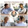 Comfytemp Red Light Therapy for Neck Infrared Light Therapy Belt for Neck Cervical Pain Relief  Relax Portable Red Light Therapy Wrap Device with 48 Lamps 3 Chips Great for Home Office Travel