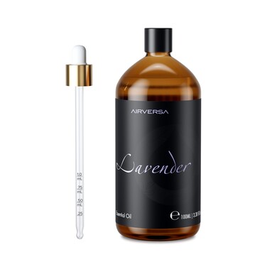 100ml Lavender Essential Oil for Aromatherapy Diffuser 100 Pure Natural Includes Premium Quality Glass Dropper 338 Fl Oz
