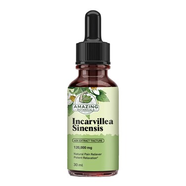 Amazing BotanicalsIncarvillea Sinensis 40X Extract Tincture 120000 mg  30ml  1oz