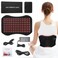 Red Light Therapy Belt Infrared Light Therapy Wrap Red Light Therapy for Body Pain Relief Skin with TimerLED Flexible Wearable Pads for Tissue Repair Resolve Inflammation Relieve Joint  Back Pain