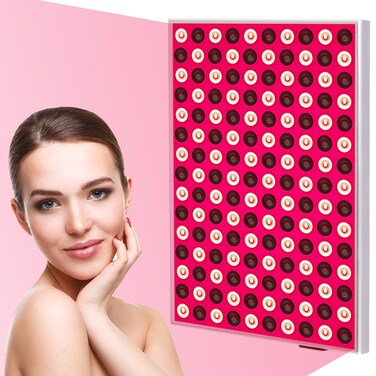 Red Light Therapy Red Light Therapy for Body Face Red Light Panel Near Infrared 850nm and Deep Red 660nm for Pain Relief and Skin Improved 850nm660nm