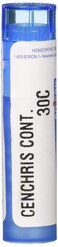 BoironCenchris Contortrix 30C Md 80 Pellets for Apprehension worsened When Lying Down