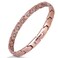 Smarter LifeStyle Elegant Titanium Magnetic Bracelet for Women  Adjustable Bracelet Length with Sizing Tool for Perfect Fit Womens Magnetic Bracelet Rose Gold