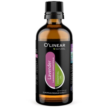 Pure Lavender Essential Oil by Olinear  Tension Relief Lavender Oil for Diffuser  Humidifier  Perfect Bedroom Essential for Deep Dreams  Lavender Scented Aromatherapy Oil Candle Making 34 FL Oz