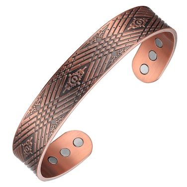 MagEnergy Pure Copper Magnetic Bracelet  Magnetic Copper Bracelets for Men for Christmas Birthday Gift