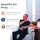 FX300 Red Light Therapy for Face Hanging Device Includes Remote Control  Timer Infrared Light Therapy for Body FSA Eligible Items Only List