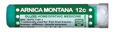 OLLOIS Arnica 12C Organic Lactose Free Homeopathic Medicines for Pain Relief