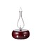 Magnificent 20 Nebulizing Diffuser for Essential OilAromatherapy by Organic Aromas  DarkColored Wood Base and Glass Reservoir with Touch Sensor Light Switch