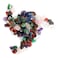 Mina HealChakra Stones Collection Tumbled and Well Polished Healing CrystalsGemstones 160 g 035 lb Chakra Stones Size 1525mm