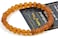 Baltic Amber Bracelet for Adults Made on Elastic Band  Carpal Tunnel Arthritis Headache Migraine Pain Relief RAW Cognac 7 inch