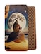 Wooden Yoga Board for Acupressure and Meditation with Nails for Deep Tissue Massage Sadhu Board for Yoga Practice Acupuncture Massage Nails Distance 039 in 10 mm Large Moon