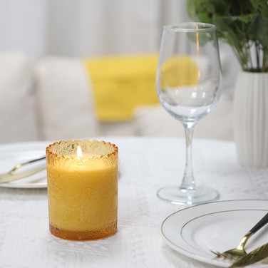 Candles for Home Scented Natural Soy Candles Large Jar Single Wick Candle 8 oz 45 Hour Burn Candles Best Mom Dad Gifts Funny Birthday Mothers Day Thanksgiving  Christmas GiftsCitrus