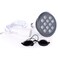 Orange Light Therapy Bulb by Hooga Power Cord Included 605 nm Wavelength 12 LEDs High Irradiance May Reduce Skin Redness and Irritation Mood Enhancing Benefits