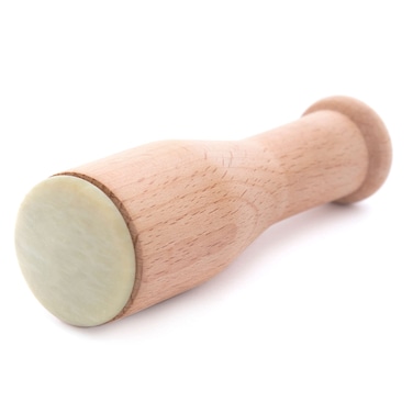 Jade Stone Massager Roller Moxa with Far Infrared Negative Ions by Hooga Heated Promotes Relaxation Circulation Skin Health Beauty Perfect for Travel Home Use Beauty Regimen Anti Aging