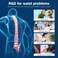 Red Light Therapy Infrared Light Therapy Heating Wrap Belt for Body Back Knee Shoulder Waist Muscle Pain Relieve Inflammation Portable 660850nm Home Deep Therapy Large Pad