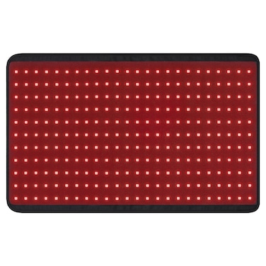 VEVOR Red Light Therapy for Body 264 LEDs Light Therapy Pad with Controller 10Hz Pulse 530 Min Timer 630nm Nano Red  660nm Red  850nm Red Light Therapy for Pain Relief Skin Health