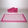 Deluxe Comfort Acupuncture Mat with Carrying Bag  Natural Endorphin Energy Booster  Holistic Therapy  Great Stress Reliever  Mat Pink ATMBAG07
