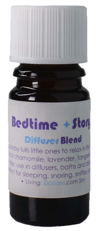 Living Libations  Organic Bedtime Story Essential Oil Blend  Natural Wildcrafted Vegan Clean Beauty 017 fl oz  5 mL