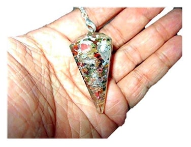 Jet Orgone Pendulum 5 Healing 2 Free Booklet Jet International Crystal Therapy Crystal Chakra Chain Natural Piezoelectric Energy