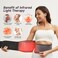 Headot Red Light Therapy Wrap Belt for Body Men and Women Gift100 LEDs5Gears 9Timers Remote Control 660nm850nm Infrared Light Therapy for Back Waist Muscle Pain Relief