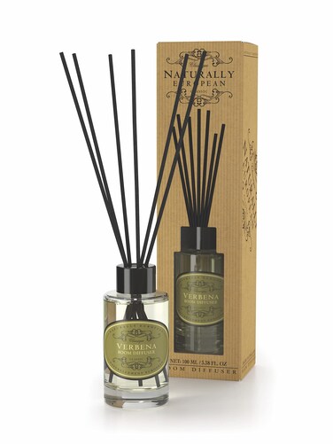 Naturally European Fragrance by Somerset Verbena Room Diffuser 338 Fl Oz Diffusers for Living Room Office Stress Relief Aromatherapy Diffuser Essential Oil Diffuser