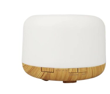 Large Room 500ML Ultrasonic Diffuser Aromatherapy Fragrant Oil Humidifier Vaporizer Premium Essential Oil Diffuser 1012 Hour Timer and Auto Off Safety Switch7 LED Lights TQYX168