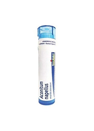 Boiron Aconitum Napellus 15C for High Fever of Sudden Onset with Dry Skin  80 Pellets