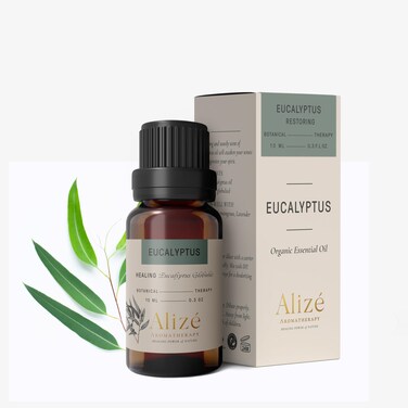 Aliz USDA Organic Eucalyptus Essential Oil 100 Natural  Pure Essential Oils for Diffusers for Home Aromatherapy Oils Diffuser Oils Scents for Wellness InvigoratingCleansing 10ml033 fl oz