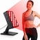 Red Light Therapy 660nm 850nm Red Near Infrared Red Light Therapy Infrared Lamp Pain Relief Heating Pad for Body Panel Red Light Device Heat Wrap for Back Neck Face Dual Chip Flicker