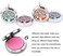 Aromatherapy Essential Oil Diffuser Necklace 316L Stainless Steel Locket Pendant with 24 Inch Chain