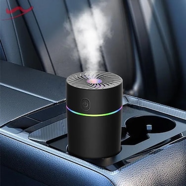 Car Diffusers Humidifier for Essential OilsUSB Car Aroma Air DiffuserCar Scent Cool Mist DefuserMini Portable Aromatherapy Diffuser for CarHomeTravelBedroomOffice DeskBlack