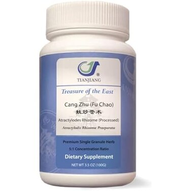 Atractylodes Rhizome  Cang Zhu Fu Chao 51 Concentrated Herbal Extract Granules 100g