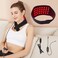 RedInfrared Light Therapy for Neck 32PCS 660nm LED Red Light and 850nm NearInfrared Light for Neck Fatigue Relief Adjustable TempTime Auto ShutOff Flexible Neck Therapy Belt Wrap