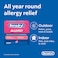 Benadryl Ultratabs Antihistamine Allergy Relief Medicine Diphenhydramine HCl Tablets for Relief of Cold  Allergy Symptoms Such as Sneezing Runny Nose  Itchy Eyes  Throat 100 ct