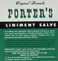 Porters Liniment Salve 2 Count