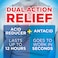 Amazon Basic Care Dual Action Complete Chewable Acid Reducer Plus Antacid Tablets Berry Flavor Heartburn Medicine Acid Indigestion Relief 50 Count