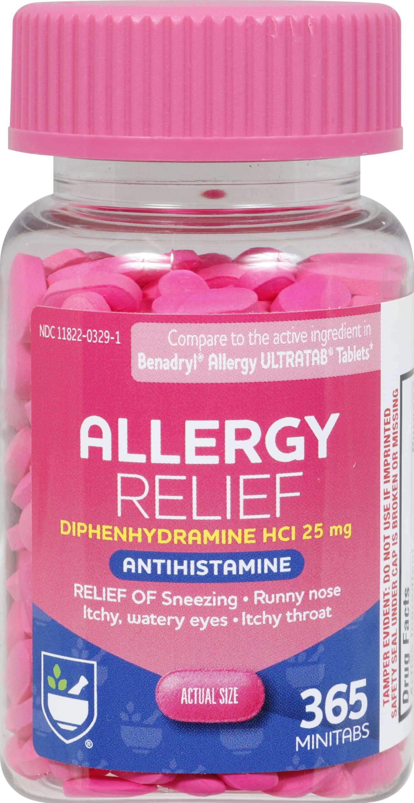 Buy Rite AidAntihistamine Allergy Relief with Diphenhydramine Allergy ...