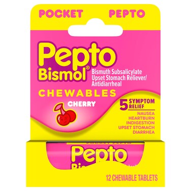 Diarrhea Relief 12 Chewable Tablets