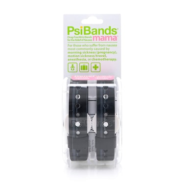 Acupressure Wrist Bands for The Relief of Nausea  Racer Black Mama As Seen on Shark Tank