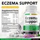 Eczema Treatment  Support for Natural Relief  Made in USA Dupixent Alternative  Skin Vitamins  Herbals for Eczema Acne Psoriasis Rosacea Treatment with Zinc Niacinamide  Probiotics  60 caps